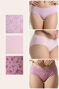 Zivame Regular Rise Full Coverage Hipster Panty (Pack of 3) - Multicolor — thumbnail 2